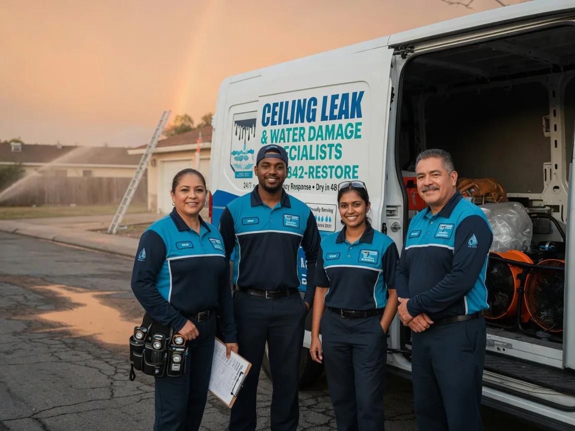 Ceiling Leak Cleanup company in Round Lake, IL